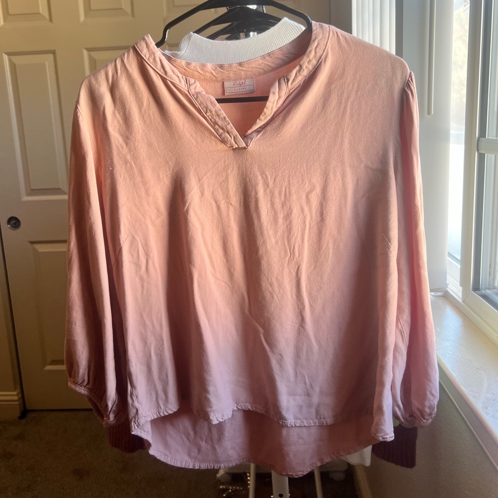 Women's Blush Pink Blouse